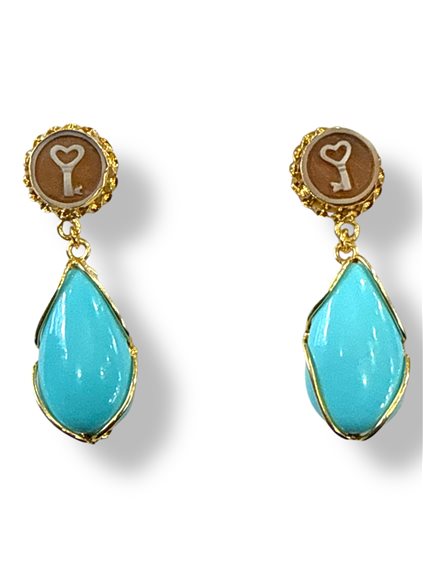 Boucles d'oreilles Mandile 1922 Femme Cammei  in Argent Conchiglia 2MORCMT4 - 2MORCMT4